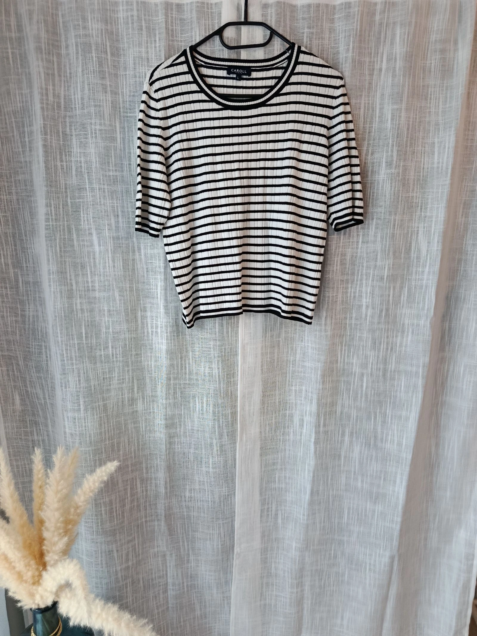Pull.manche courte Caroll taille l